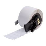 Brady Worldwide M6-16-422 Multi-Purpose Polyester Labels with Aggressive Adhesive, White, 1" x 0.375", Roll of 500