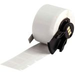 Brady Worldwide M6-17-427 Self-Laminating Vinyl Wire & Cable Labels, White/Clear, 0.5" x 1", Roll of 500