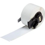 Brady Worldwide M6-23-422 Multi-Purpose Polyester Labels with Aggressive Adhesive, White, 4" x 1", Roll of 100