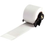 Brady Worldwide M6-33-427 Self-Laminating Vinyl Wire & Cable Labels, White/Clear, 1.5" x 4", Roll of 100