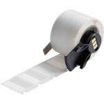 Brady Worldwide M6-96-427 Self-Laminating Vinyl Wire & Cable Labels, White/Clear, 1" x 0.75", Roll of 250