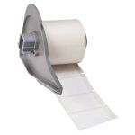 Brady Worldwide M7-31-423 Harsh Environment Multi-Purpose Polyester Labels, White, 1.5" x 1", Roll of 250