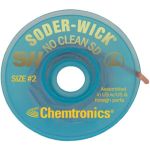 Chemtronics 60-2-10 Soder-Wick No Clean Desoldering Braid, Yellow, 0.060