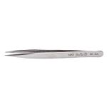 CHP 00-SA General Purpose Anti-Magnetic Stainless Steel Tweezer with Strong, Fine, Thick Flat Pointed Tips, 4.75" OAL