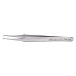 CHP 103-SA Anti-Magnetic Stainless Steel SMD/SOT Tweezer with Bent, Flat 1.0mm Tips, 4.75" OAL