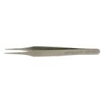 CHP 111-SA Anti-Magnetic Stainless Steel SMD Tweezer with Flat 1.5mm Tips, 4.75" OAL