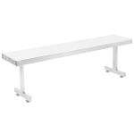 CleanPro EGB Electropolished Gowning Bench with Solid Top & Recessed Legs