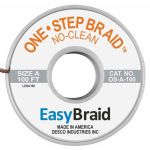 Easy Braid OS-A-100 One-Step No-Clean Desoldering Braid, 0.025