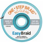 Easy Braid OS-A-5AS One-Step No-Clean Anti-Static Desoldering Braid, 0.025