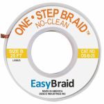 Easy Braid OS-B-25 One-Step No-Clean Desoldering Braid, 0.050