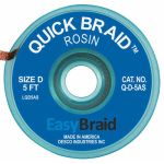 Easy Braid Q-D-5AS Quick Braid Desoldering Wick .100