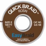 Easy Braid Q-E-100 Quick Braid Desoldering Wick .125