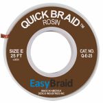 Easy Braid Q-E-25 Quick Braid Desoldering Wick .125