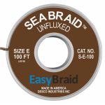 Easy Braid S-E-100 Sea Braid Desoldering Wick .125