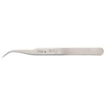 Erem 7SASL Italian-Made Stainless Steel Tweezer with Curved Tips Top