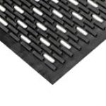 Ergomat SLH Softline Anti-Fatigue Mat with Holes, Black