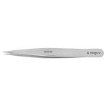 Excelta 00-SA-SE One-Star Stainless Steel Tweezer with Strong, Straight Tips