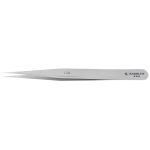 Excelta 1-SA ★★★ Neverust® Stainless Steel Tweezer with Straight, Very Fine Pointed Tips