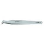 ★★ Carbon Steel Tweezer with Fine Precision Angled Cutting Tips