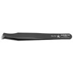 Excelta 15A-SW ★★★ Carbon Steel Cutting Tweezer with 70° Angled, Radius Edge Tips