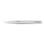 Excelta 3-SA-SE ★ Stainless Steel Tweezer with Straight, Very Fine, Pointed Tips