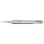 Excelta 4-SA ★★★ Neverust® Stainless Steel Tweezers with Straight, Tapered, Ultra-Fine, Pointed Tips