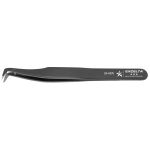 ★★★ ESD-Safe Carbon Steel Cutting Tweezer with 40° Angled, Micro, Ultra Fine Blades