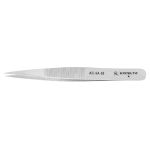 Excelta AC-SA-SE ★ Stainless Steel Tweezer with Serrated Grips & Straight, Strong Medium Fine Tips
