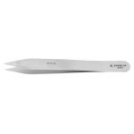 Excelta M-H-SA Three-Star Miniature Stainless Steel Tweezer with Strong Tips