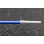Foamtec HT1048-500 CleanWIPE® Foam Small Blunt Spear Tip Swab with Rigid Polypropylene Handle, 3" Long