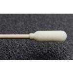 CleanWIPE® Foam Medium Bulb Tip Swab with Rigid Wood Handle, 6" OAL