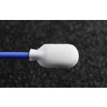 Foamtec HT1500FC-500 MiraSWAB® Microfiber/Foam Large Oval Tip Swab with Rigid Polypropylene Handle, 6" Long 