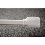 MiraSWAB® Microfiber/Polyester Large Square Paddle Tip Swab with Semi-Rigid Polypropylene Handle, 5" OAL