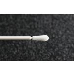 Foamtec HT1602FC-500 MiraSWAB® ESD-Safe Mircofiber Small Bulb Tip Swab with Semi-Rigid Polypropylene Handle, 3" Long 