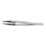 Ideal-tek 00DPRSG.SA.1 ESD-Safe Replaceable Plastic Tip & Stainless Steel Tweezers with Serrated Grips & Strong Thick Tips