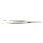 Ideal-tek 7.SA Premium Economy Stainless Steel Tweezer with 35° Curved & Very Fine Tips