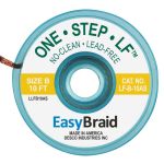 Easy Braid LF-B-10AS No-Clean Lead-Free Anti-Static Desoldering Braid, 0.050