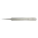 Service Level ESD-Safe Stainless Steel Tweezer with Straight, Extra-Fine, Pointed Tips