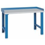 Lista XSWB13-72PT 30" x 72" Industrial Bench with Laminate Work Surface Bright Blue
