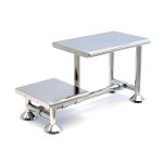 Palbam SGB-0850 Stainless Steel Swing Over Gowning Bench, 13.3" x 33.4" x 19.6"