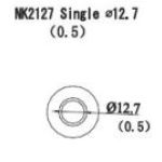 Quick NK2127 Desoldering Nozzle, 12.7mm