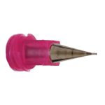 Techcon MT18-PBN MT Series Precision Metal Dispensing Tips, 18 Gauge, Pink
