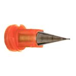 Techcon MT19-PBN MT Series Precision Metal Dispensing Tips, 19 Gauge, Orange