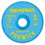 TechSpray 1809-5F Pro Wick Yellow #2 Braid - AS - 5' Spool