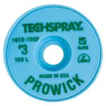 TechSpray 1810-100F Pro Wick Green #3 Braid - AS - 100' Spool