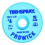 TechSpray 1811-10F Pro Wick Blue #4 Braid - AS - 10' Spool