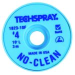 TechSpray 1823-10F No-Clean Wick ESD Desolder Braid, .098