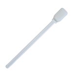 Teknipure TS-FMD-5 TekniSwab Microdenier Microfiber Covered Foam Swab with Double Layer, Large Paddle Head & Rigid White Handle, 5" Long (Case of 1,000)