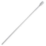Teknipure TS-FMD-6 TekniSwab Microdenier Microfiber Covered Foam Swab with Double Layer, Flexible Paddle Head & White Handle, 6" Long (Case of 1,000)