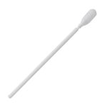 Teknipure TS-MD-3.6 TekniSwab Microdenier Polyester Swab with Double Layer, Mini Paddle Head & White Handle, 3.6" Long (Case of 1,000)